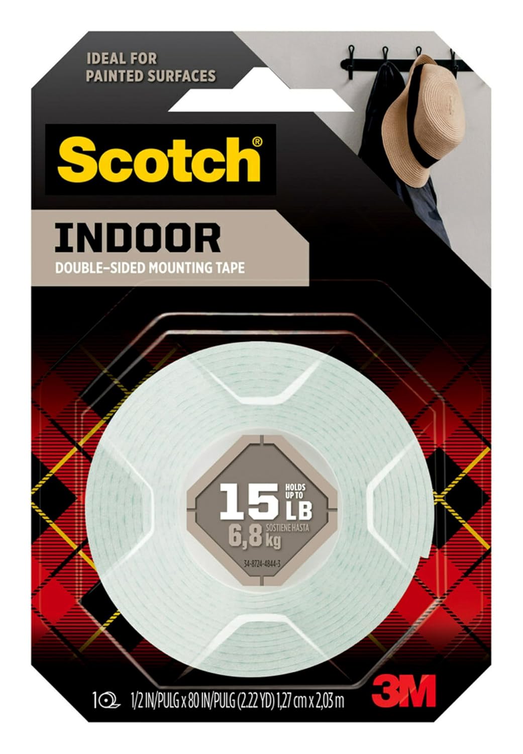 Scotch 110S/110S-LONG Indoor Double-Sided Mounting Tape
