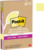 3M 4621R-4SS Post-it Super Sticky Notes, 4 in x 6 in, 4 Pads per Pack, 45 Sheets per Pad