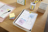 Post-it 654R-24CP-AP Greener Notes, Sweet Sprinkles, Cabinet Pack, 3 in x 3 in, 100% PEFC