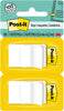 3M 680 Post-it Flags, 1 in. x 1.7 in., 50/Dispenser, 2 Dispensers/Pack, 100 Flags