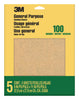 3M 9001NA-9005NA Aluminum Oxide Sandpaper, 9 in x 11 in, 5-Sheets