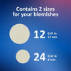 Nexcare AC-108 Acne Covers, Contains 72 8-mm and 36 12-mm Patches