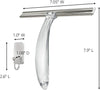 3M Command BATH32-SS-ESF Bath Squeegee and Satin Nickel Hook