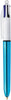 BIC MMMTP21-AST 4-Color Shine Retractable Metallic Ball Pens, 1.0 mm Medium Point, 2-Count