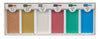 Boku-Undo 15500 Japanese Gansai Watercolor Paint, Metallic 6 Color Set
