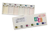 Boku-Undo 15501 Japanese Gansai Watercolor Paint, Aurora 6 Color Set