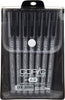 Copic MLA-2 Multiliner Inking Pens, Set of 7 Assorted Nibs
