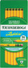 Ticonderoga X13042/X13044 Laddie Tri-Write Wood-Cased Pencils, #2 HB Soft, Yellow, 36 Count
