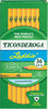 Ticonderoga X13042/X13044 Laddie Tri-Write Wood-Cased Pencils, #2 HB Soft, Yellow, 36 Count