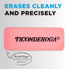 Ticonderoga Wedge Erasers, Pink