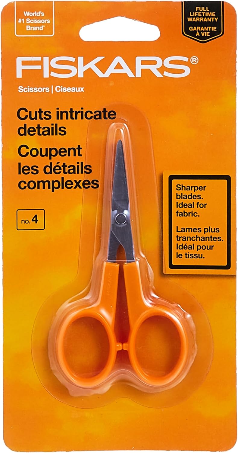 Fiskars 195070-1001 4 Inch Detail Scissors
