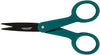 Fiskars 199940-1004 Non-Stick Scissors, Green Teal/Black