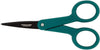 Fiskars 199940-1004 Non-Stick Scissors, Green Teal/Black