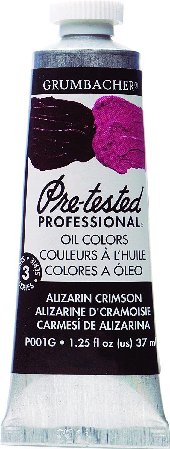 Grumbacher P001G-P315G Pre-Tested Professional Oil Paint, 37 ml/1.25 Oz