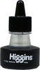 Higgins 44104-44207 Dye-Based Non-Waterproof Drawing Ink, 1 Oz Bottle