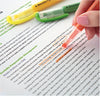Kokuyo PM-L301-5S Beetle Tip 3-Way Fluorescent Highlighters, 5 Color Set