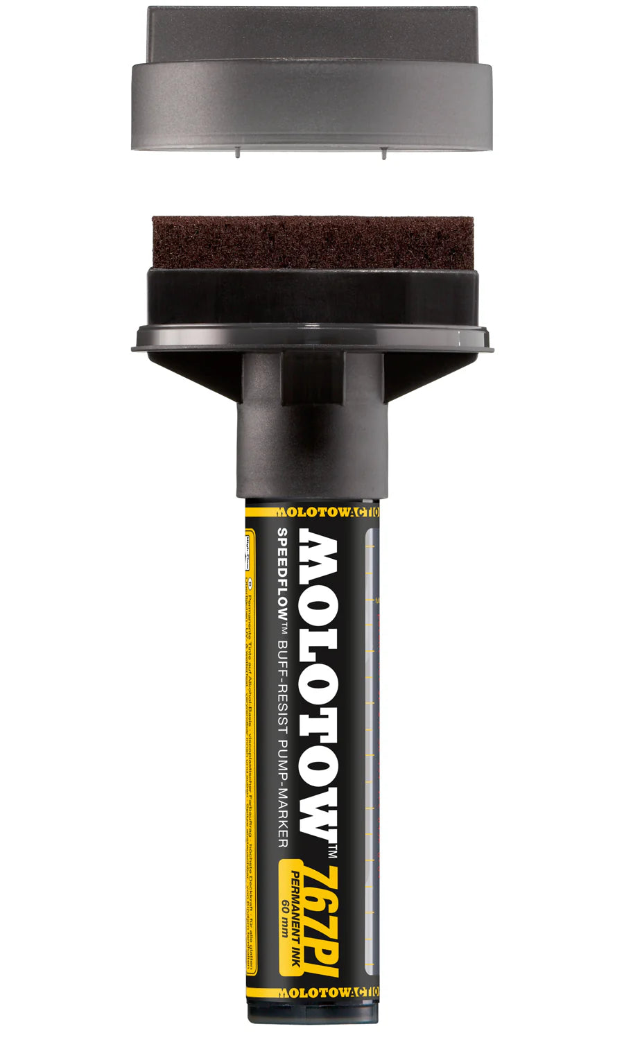 Molotow 767.000 Speedflow Marker, 60 mm Tip, Copper Black