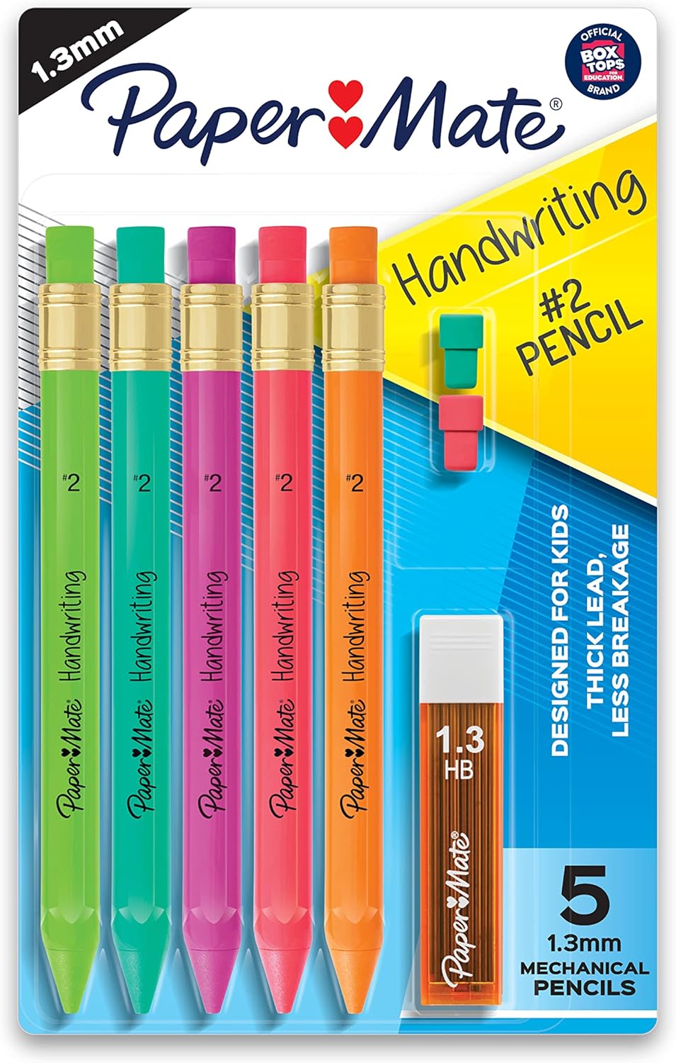 Paper Mate 2017483 Handwriting Triangular Mechanical Pencil Set