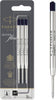 Parker 2119151-2119154 QUINKflow Ballpoint Pen Ink Refills, 0.7 mm Medium Tip