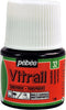 Pebeo 050010-050039 Vitrail Solvent-Based Stained Glass Paint, 45ml Bottle