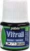 Pebeo 050010-050039 Vitrail Solvent-Based Stained Glass Paint, 45ml Bottle