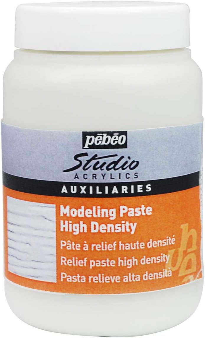 Pebeo Studio 169115 Modeling Paste High Density, 250 ml jar