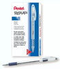 Pentel BK90 R.S.V.P. Ballpoint Pens, 0.7 mm Fine Point, Box of 12 Pens