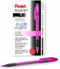 Pentel BK91RD R.S.V.P. Razzle-Dazzle Ballpoint Pens, 1.0 mm Medium Line, 12 Pens