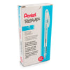 Pentel BK91 R.S.V.P. Ballpoint Pens, 1.0 mm Medium Point, Box of 12 Pens