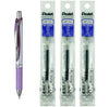 Pentel BL77 EnerGel RTX Retractable Liquid Gel Pen with 3 LR7 Refills
