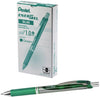 Pentel BL80 EnerGel RTX Retractable Liquid Gel Pens, 1.0 mm Bold Line, Metal Tip, Box of 12