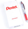 Pentel BLN73 EnerGel RTX Retractable Liquid Gel Pens, Needle Tip, 0.3 mm Extra Fine Line, Dozen Box