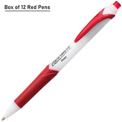 Pentel BX910 GlideWrite Ballpoint Pens w/ TechnIFlo Ink, 1.0 mm Medium, 12-Count
