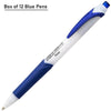 Pentel BX910 GlideWrite Ballpoint Pens w/ TechnIFlo Ink, 1.0 mm Medium, 12-Count