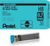 Pentel C25/C27/C29-HB Super Hi-Polymer Leads, HB, 60 mm, 30 Leads/Tube, 12 Tubes