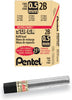 Pentel C505 Super Hi-Polymer Lead Refills, 0.5 mm Fine Line, 12 pcs per Tube, Box of 12 Tubes