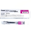 Pentel LR7 Gel Ink Refills, Metal Tip, 0.7mm Medium Lines, Box of 12 Refills