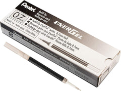 Pentel LRN7 Gel Ink Refills, Needle Tip, 0.7 mm Medium Lines, Box of 12 Refills