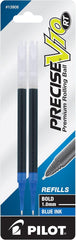 Pilot 13905-13908 Precise V10 RT Rolling Ball Liquid Ink Refills, 1.0 mm Bold, 1 Pack
