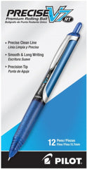 Pilot 26067-26071 PV7R Precise V7 RT Retractable Rollerball Pens, 0.7 mm Fine Point, Dozen Box
