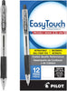 Pilot 32210-32222 EasyTouch Refillable & Retractable Ballpoint Pens, Pack of 12