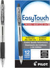 Pilot 32210-32222 EasyTouch Refillable & Retractable Ballpoint Pens, Pack of 12