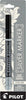 Pilot 41400/41500/41600 Gold and Silver Metallic Permanent Markers, Extra Fine Point