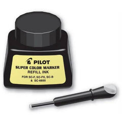 Pilot 43500-43800 Super Color Permanent Marker Refill Ink, Original, 1-Oz Bottle