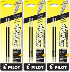 Pilot 77210-77212 Dr. Grip Retractable Ballpoint Ink Refills, Fine Point 0.7 mm, 3 Packs