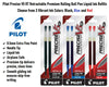 Pilot 77273-77275 Precise V5 RT Rolling Ball Liquid Ink Refills, 0.5 mm Extra Fine, 3 Packs