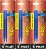 Pilot 77320-77326 FriXion Ball Erasable Gel Ink Refills, 0.7 mm Fine Point, 3 Packs of 2 Refills