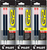 Pilot 77289-77365 G2-10 Gel Ink Rolling Ball Pen Refills, 1.0 mm Bold Point, 3 Packs