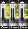 Pilot 77289-77365 G2-10 Gel Ink Rolling Ball Pen Refills, 1.0 mm Bold Point, 3 Packs