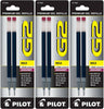 Pilot 77289-77365 G2-10 Gel Ink Rolling Ball Pen Refills, 1.0 mm Bold Point, 3 Packs